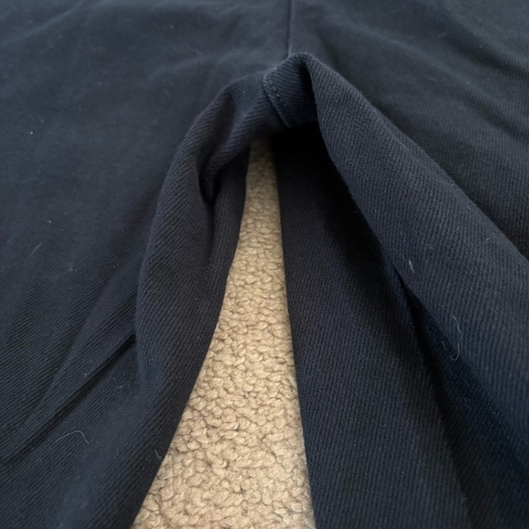Wilfred Free Gorpcore Aritzia Utility Pants Size 4 Women’s Navy Blue Button Fly - Picture 13 of 15
